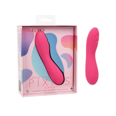 Liquid Silicone Pixies Ripple - Pink