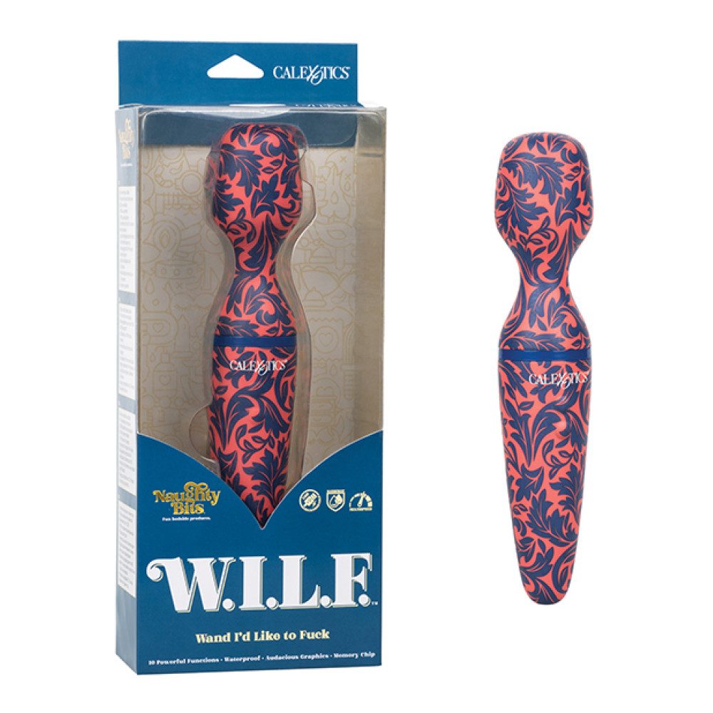 Naughty Bits W.I.L.F. Wand I'd Like to Fuck - Multi Color