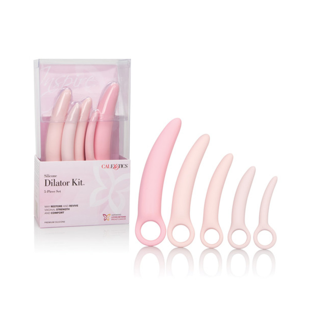 Inspire Silicone Dilator 5 Piece Set - Pink