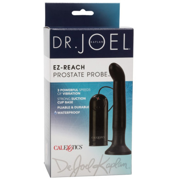 Dr Joel Kaplan EZ Reach Prostate Probe - Black