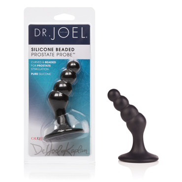 Dr Joel Kaplan Silicone Prostate Probe Graduated - Black