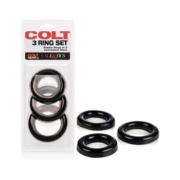 COLT 3 Ring Set - Black