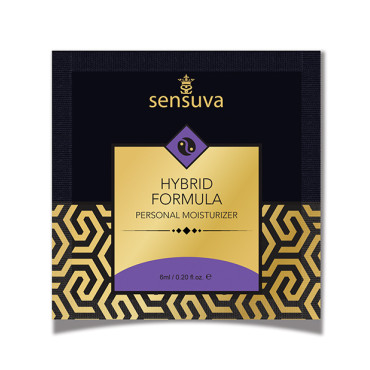 Sensuva Hybrid Personal Moisturizer Single Use Packet - 6 ml Unscented