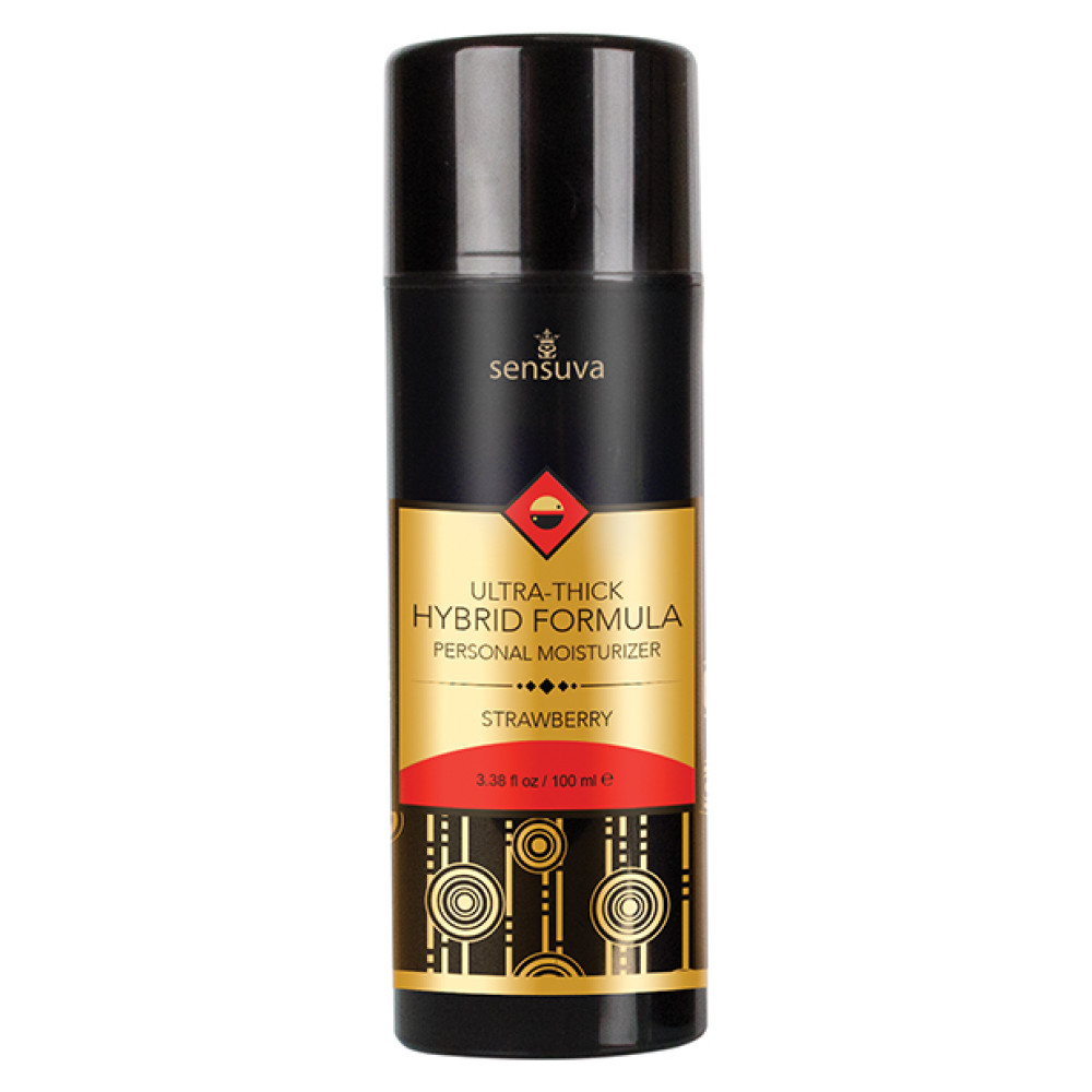 Sensuva Ultra Thick Hybrid Personal Moisturizer - 3.38 oz Strawberry