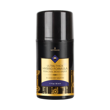 Sensuva Ultra Thick Hybrid Personal Moisturizer - 1.7 oz Blueberry Muffin