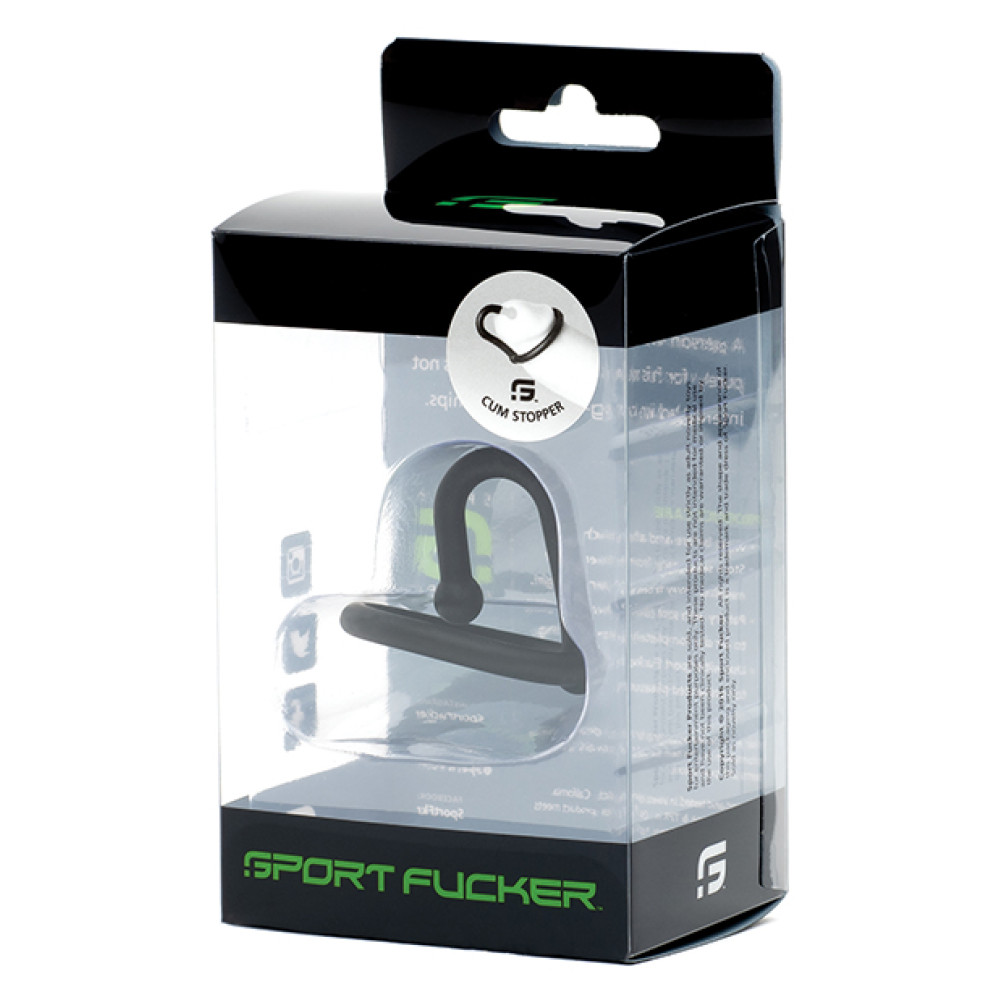 Sport Fucker Cum Stopper - Black