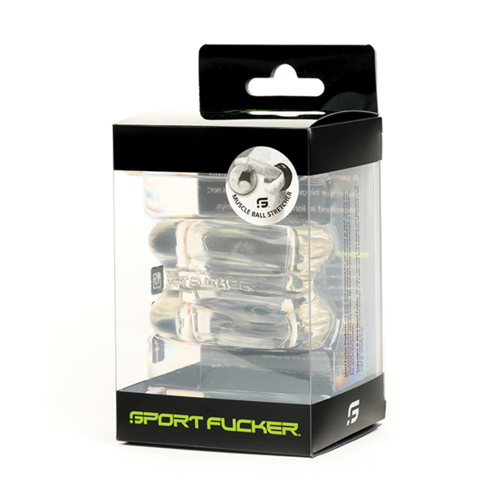 Sport Fucker Muscle Ball Stretcher - Clear