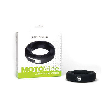Sport Fucker Motovibe Rev Cockring 52 mm - Black