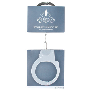 Shots Ouch Beginner Handcuffs - Metal