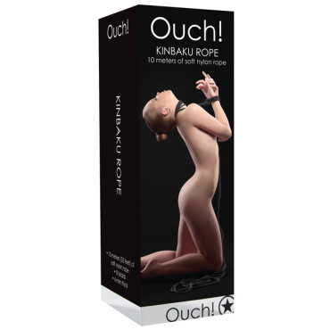 Shots Ouch Kinbaku Rope - Black