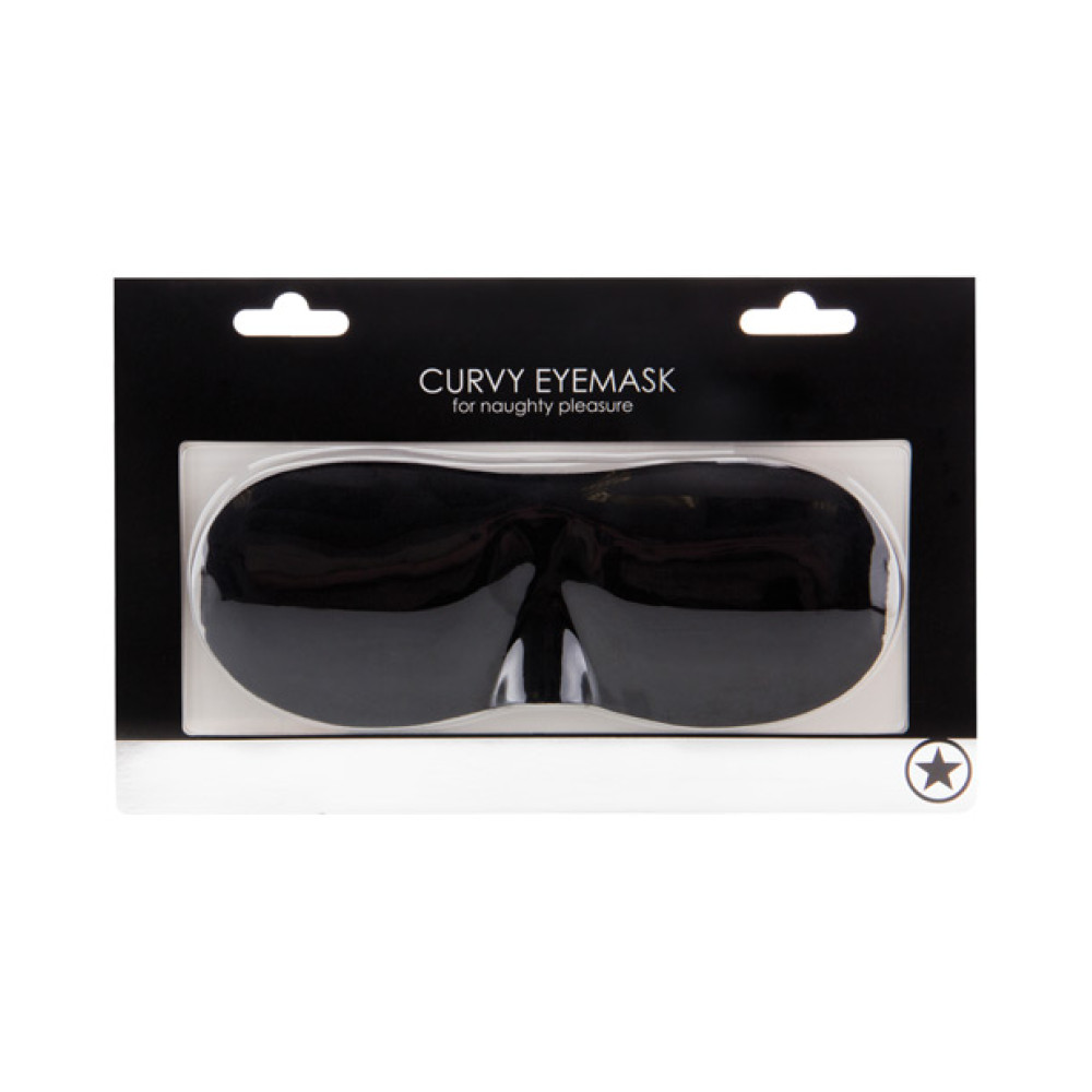 Shots Ouch Curvy Eye Mask - Black