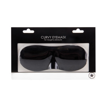 Shots Ouch Curvy Eye Mask - Black