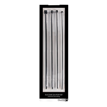 Shots Ouch Urethral Sounding Dilator Set - Black