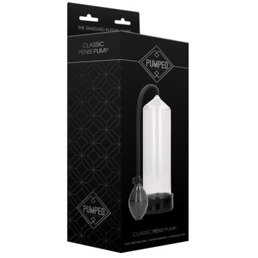 Shots Pumped Classic Penis Pump - Transparent