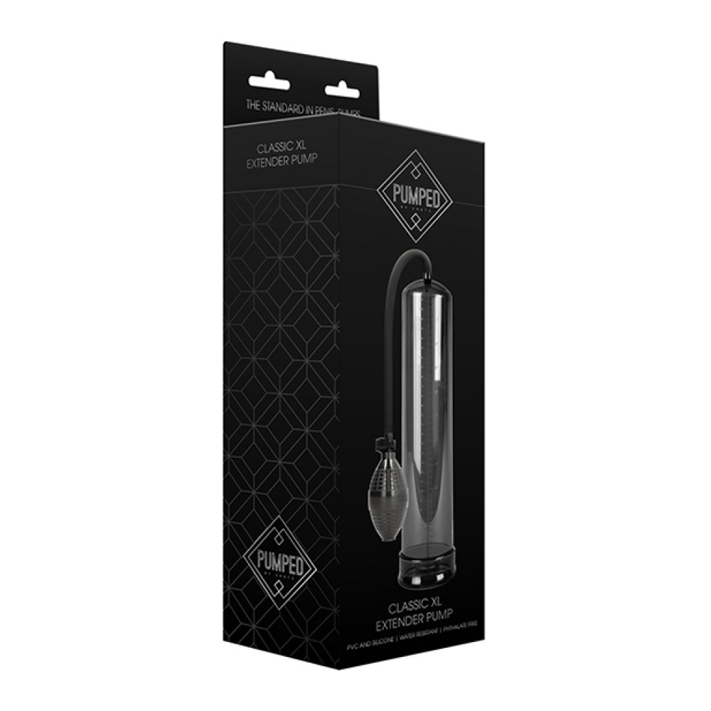 Shots Pumped XL Extender Pump - Black