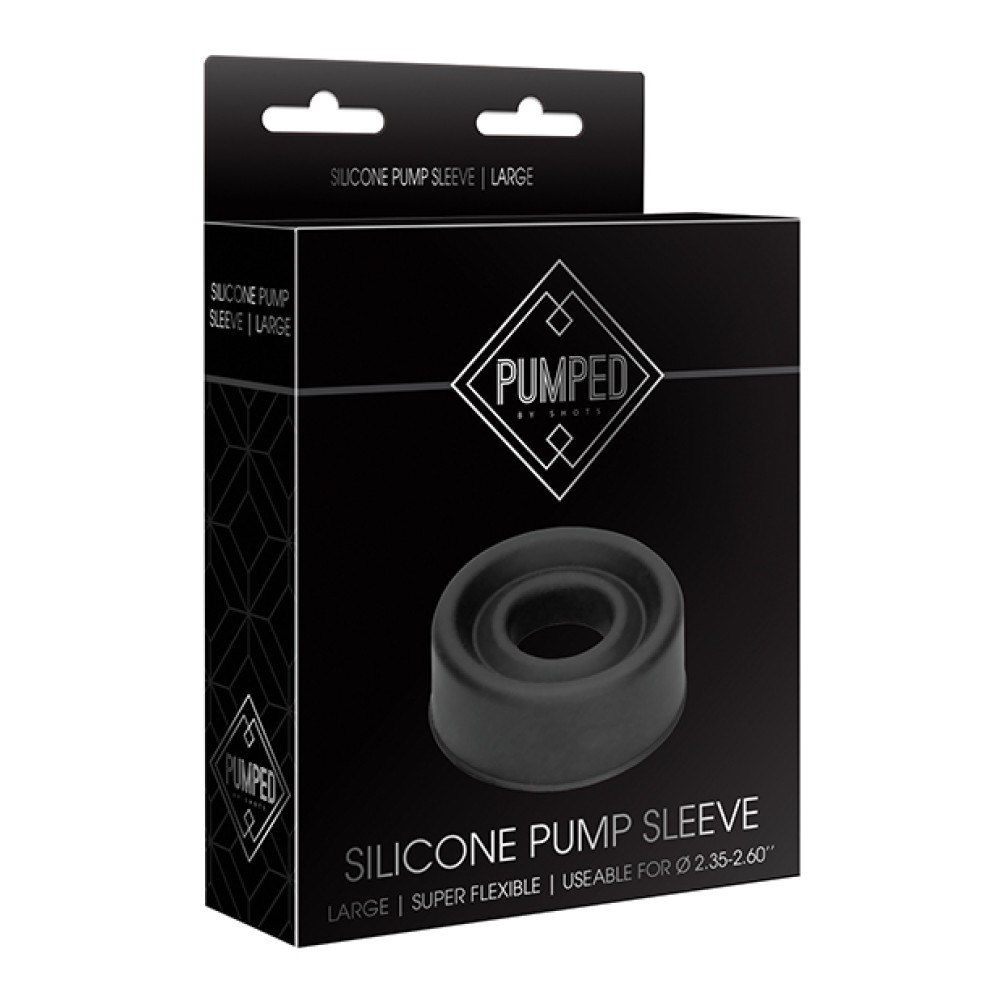 Shots Pumped Sleeve Large - Black