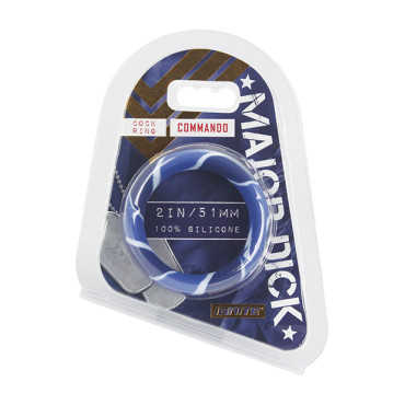 Major Dick Commando 2" Wide Donut - Blue Camo