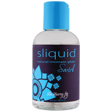 Sliquid Naturals Swirl Lubricant - 4.2 oz Blackberry Fig