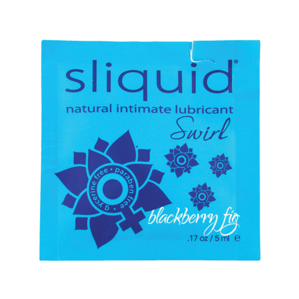 Sliquid Naturals Swirl Lubricant Pillow - .17 oz Fig