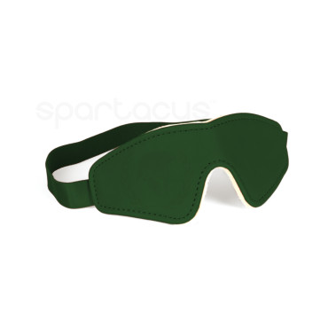Spartacus PU Blindfold w/Plush Lining - Green