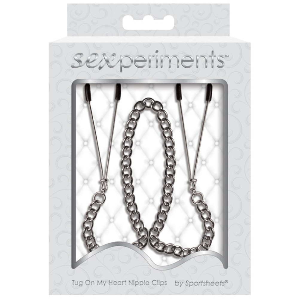 Sexperiments Tug On My Heart Nipple Clamps