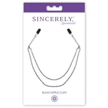 Sincerely Bling Nipple Clips