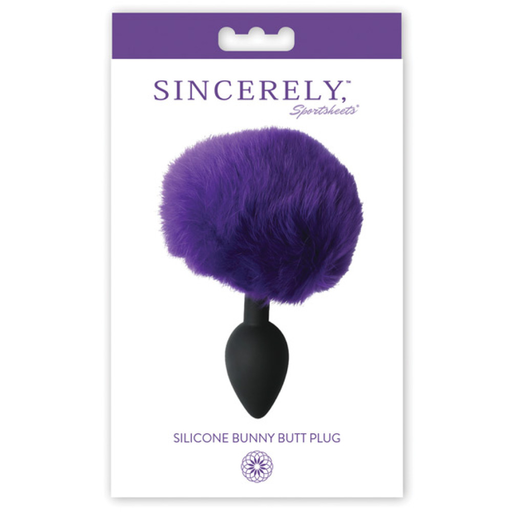 Sincerely Silicone Bunny Butt Plug
