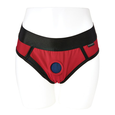 Sportsheets Em.Ex. Contour Harness X-Small - Red