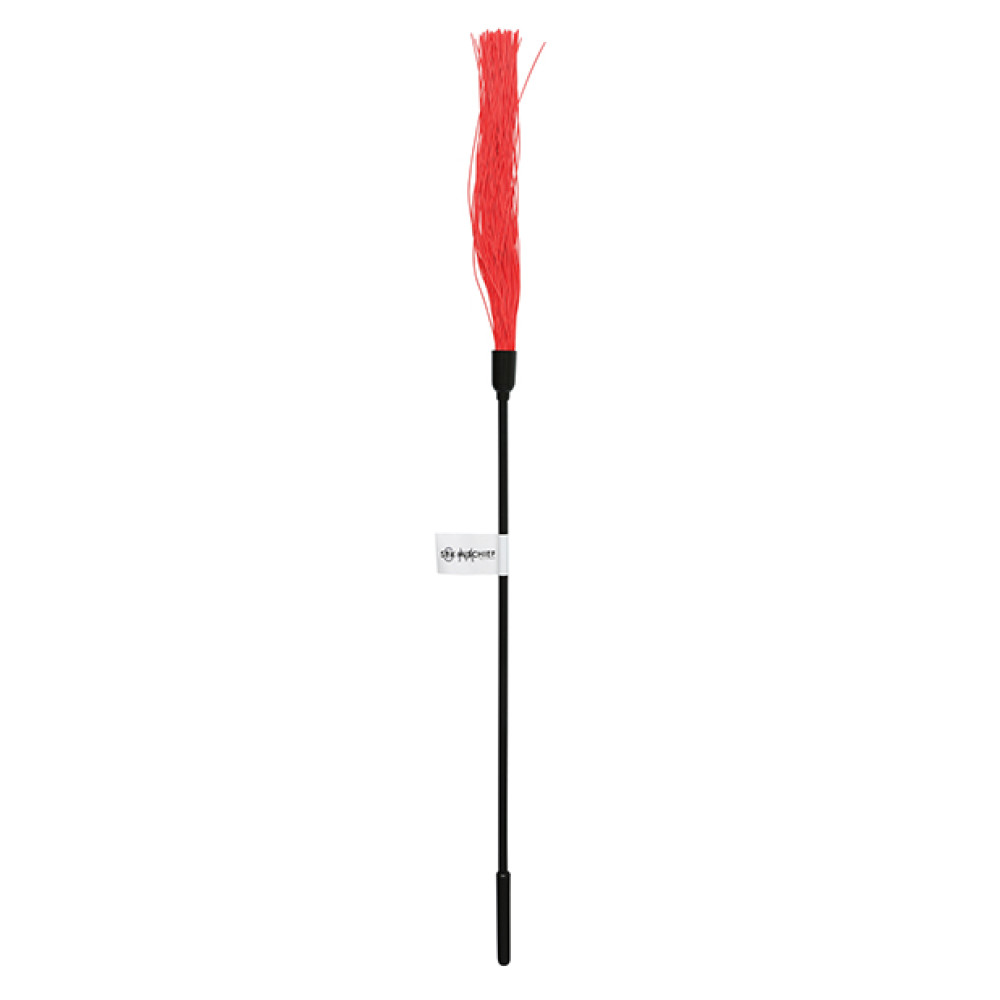 Sex & Mischief Rubber Tickler - Red