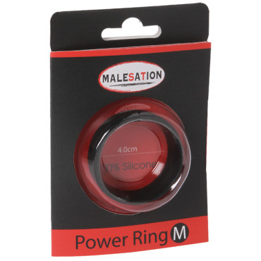 MALESATION Power Ring Medium - Black