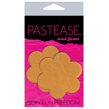 Pastease Basic Vegan Suede Flower - Nude O/S