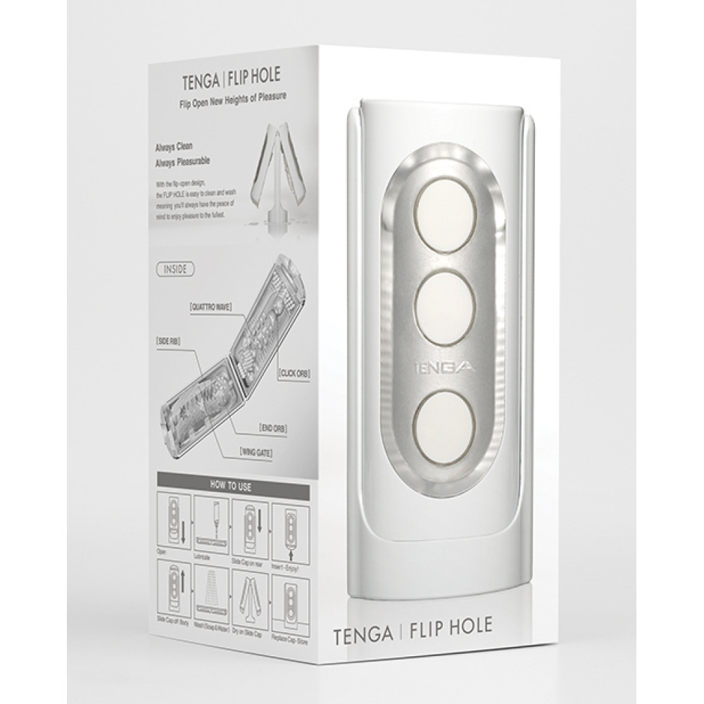 Tenga Flip Hole - White