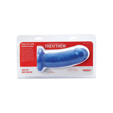 Tantus They Them Supersoft - Azure