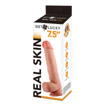 Get Lucky 7.5" Real Skin Series - Flesh
