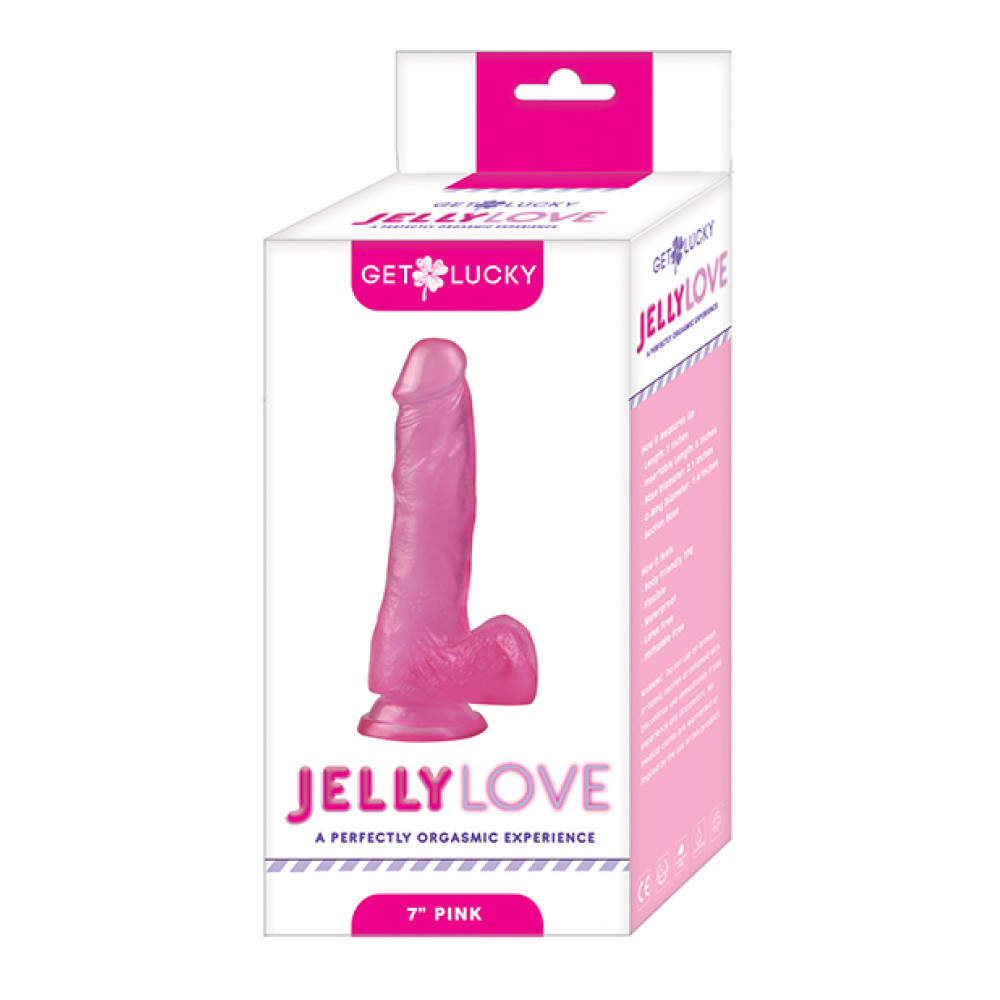 Get Lucky 7" Jelly Series Jelly Love - Pink