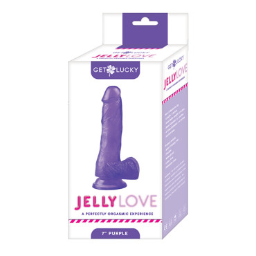 Get Lucky 7" Jelly Series Jelly Love - Purple