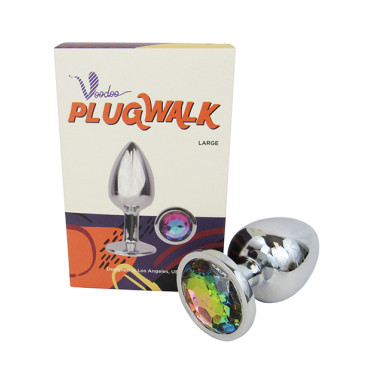 Voodoo Walk Large Metal Plug - Silver