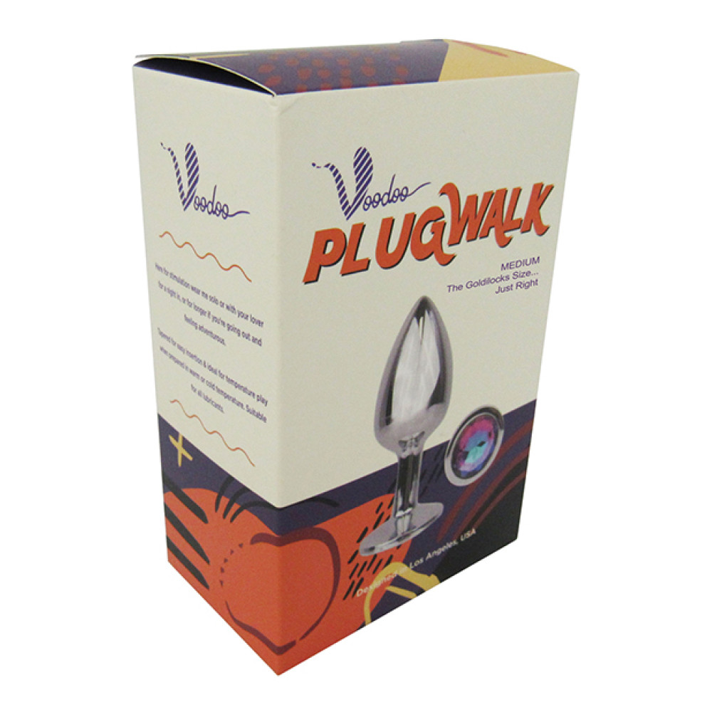 Voodoo Walk Medium Metal Plug - Silver