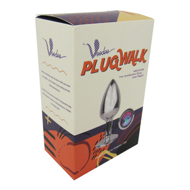 Voodoo Walk Medium Metal Plug - Silver