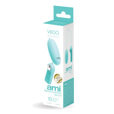 VeDO AMI Remote Control Bullet - Tease Me Turquoise