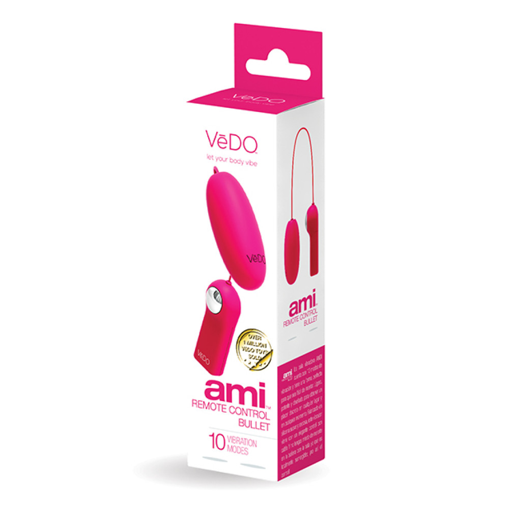 VeDO AMI Remote Control Bullet - Foxy Pink