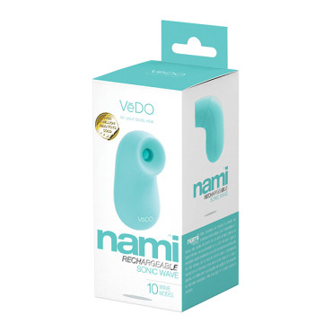 VeDO Nami Rechargeable Sonic Vibe - Tease Me Turquoise