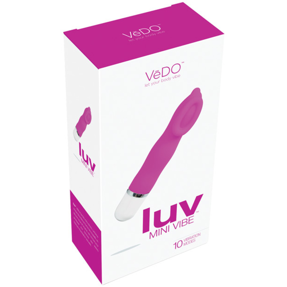 VeDO Luv Mini Vibe - Hot in Bed Pink