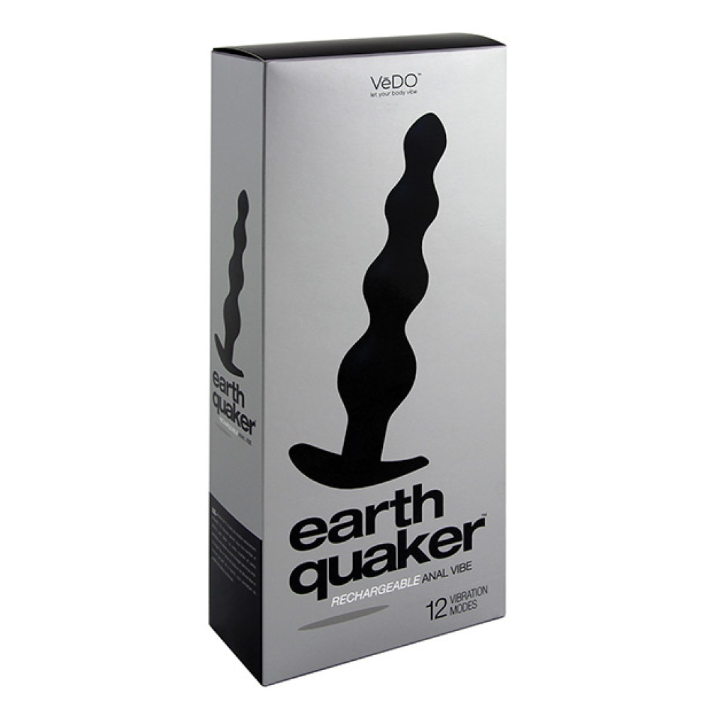 VeDO Earth Quaker Anal Vibe - Just Black