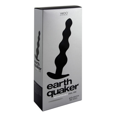 VeDO Earth Quaker Anal Vibe - Just Black