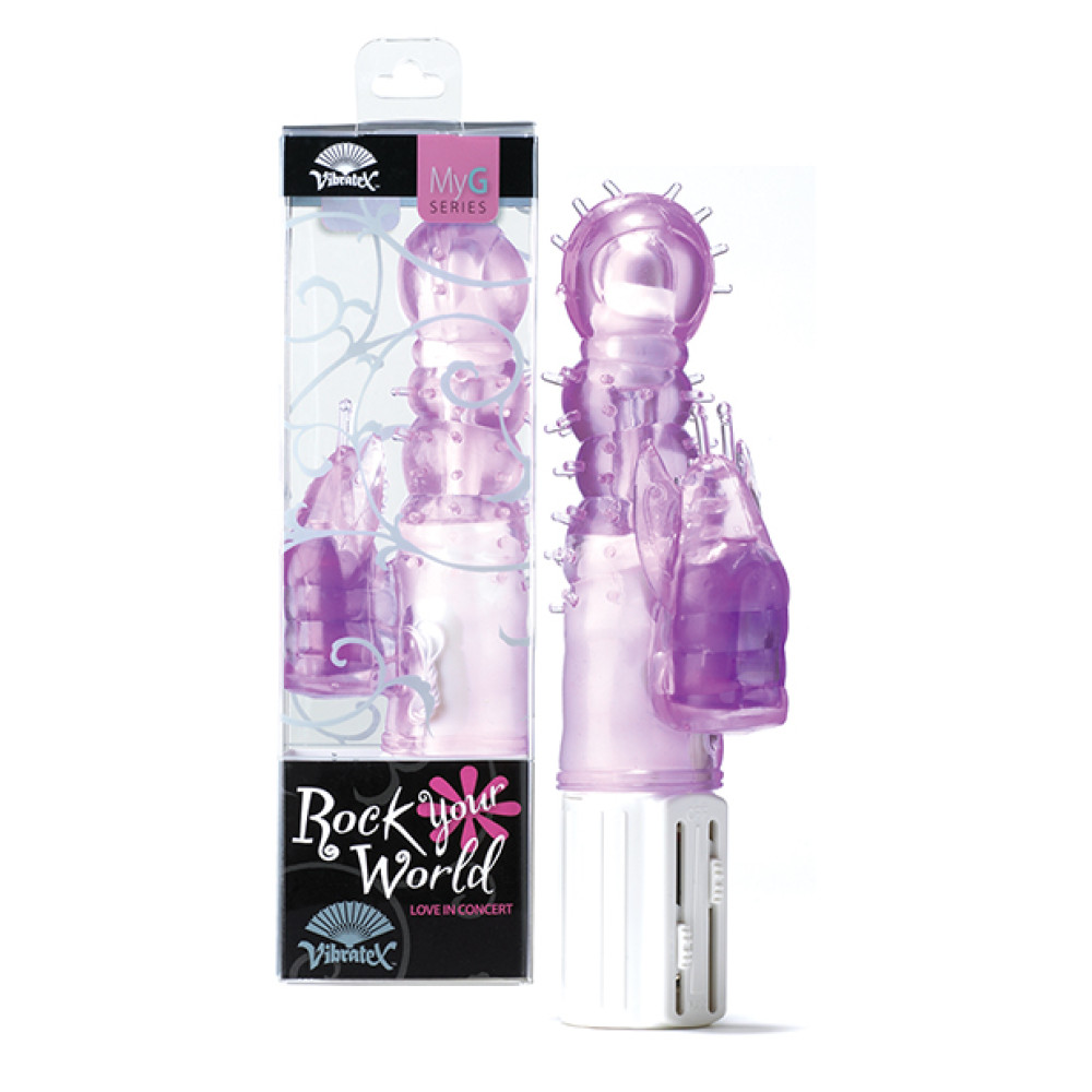 Vibratex Rock Your World Dual Action Vibrator