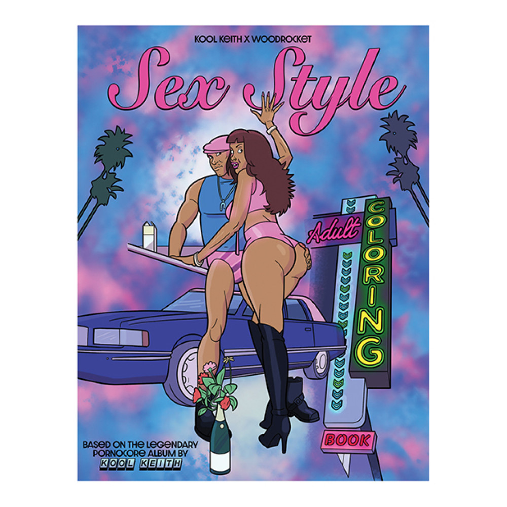 Wood Rocket Sex Style Adult Coloring Book