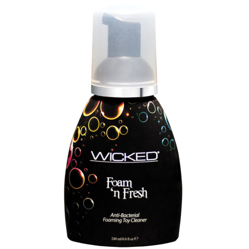 Wicked Sensual Care Foam N Fresh Anti-Bacterial Foaming Toy Cleaner - 8 oz Wicked Sensual Care Foam N Fresh Anti-Bacterial Foaming Toy Cleaner - 8 oz