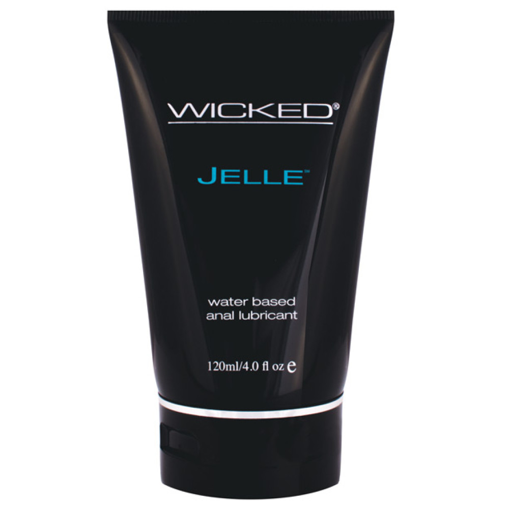 Wicked Sensual Care Jelle Water Based Anal Lubricant - 4 oz Fragrance Free