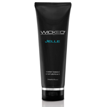 Wicked Sensual Care Jelle Water Based Anal Lubricant - 8 oz Fragrance Free